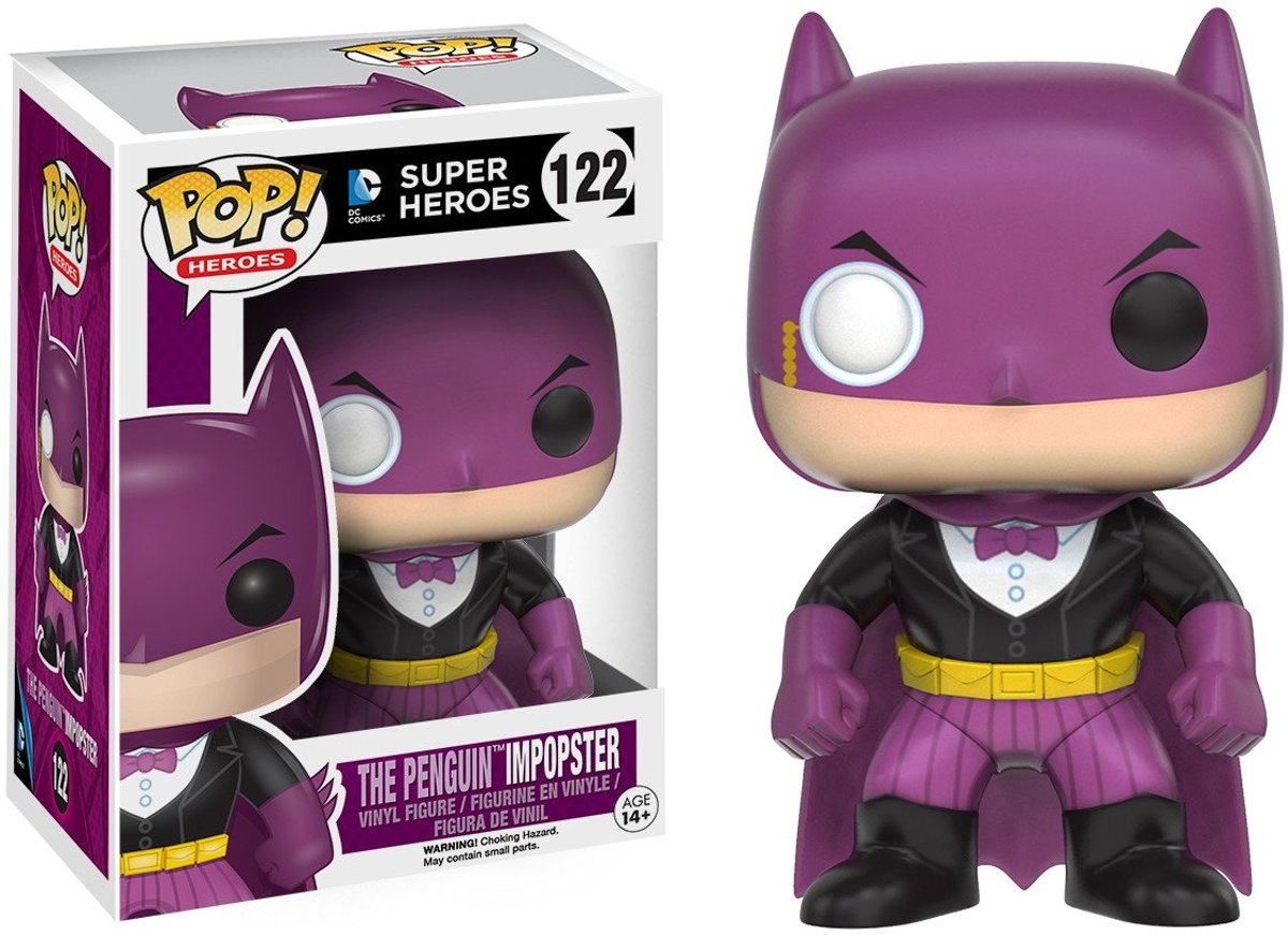 FUNKO Pop! Heroes: Impopster - Penguin Volwassenen en kinderen Verzamelfiguur