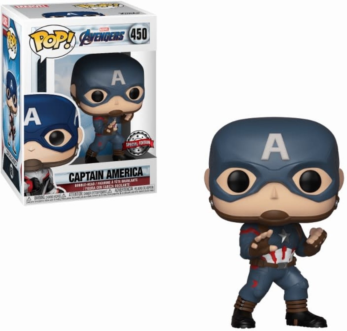 FUNKO Pop! Marvel: Avengers Endgame - Captain America LE