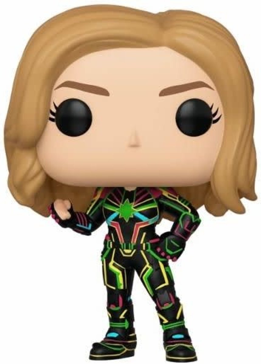 FUNKO Pop! Marvel: Captain Marvel with Neon Suit