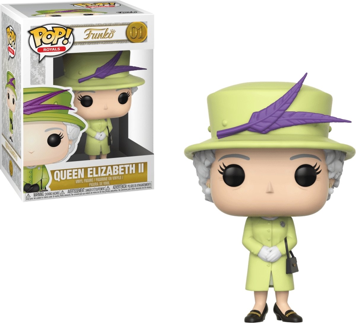 FUNKO Pop! Royals: Queen Elizabeth II Verzamelfiguur Volwassenen en kinderen