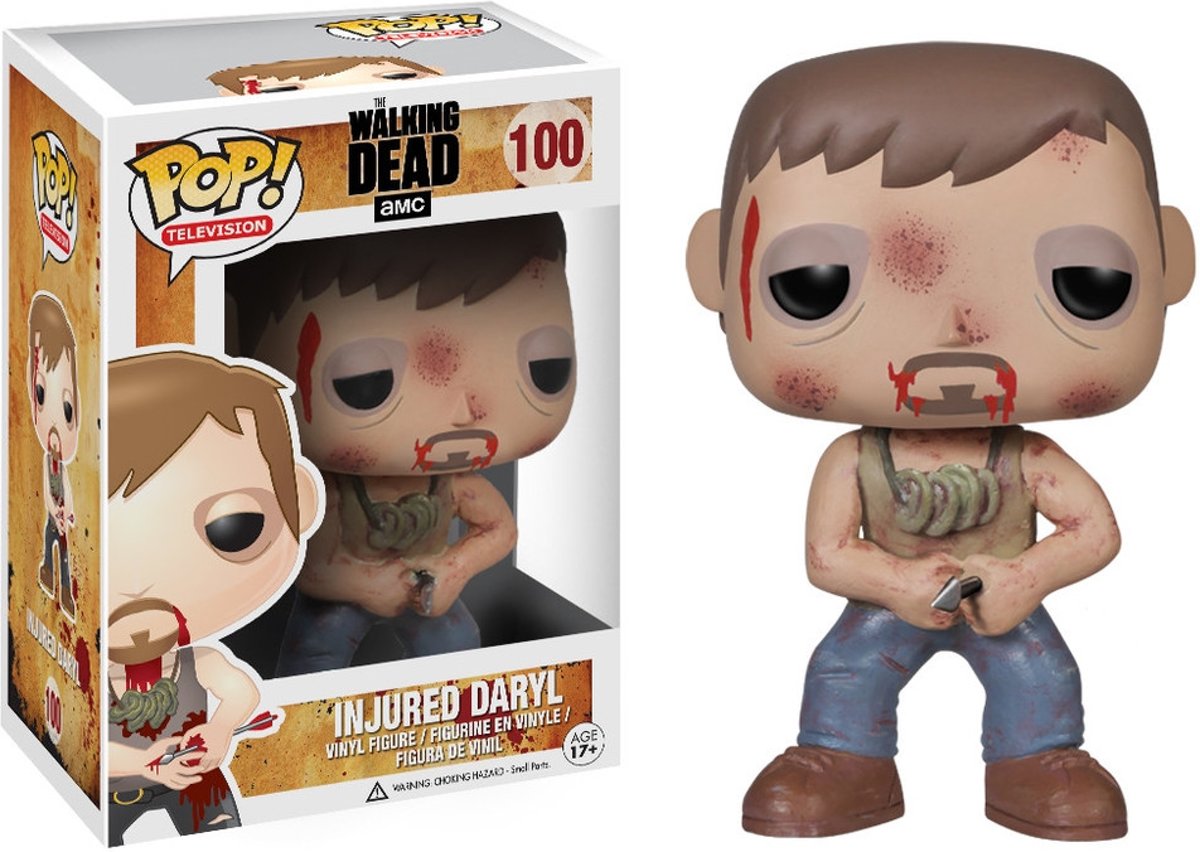 FUNKO Pop! TV: The Walking Dead - Injured Daryl Verzamelfiguur