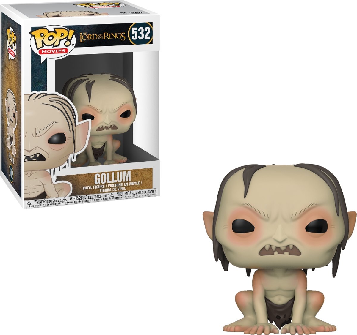 FUNKO Pop! movies: The Lord of the Rings - Gollum Volwassenen en kinderen Verzamelfiguur