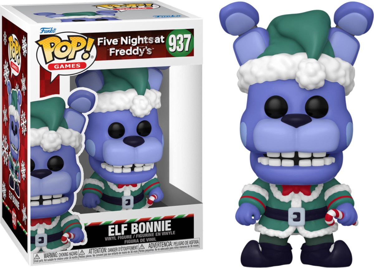 Five Nights at Freddy\s Holiday   Pop Vinyl: Bonnie