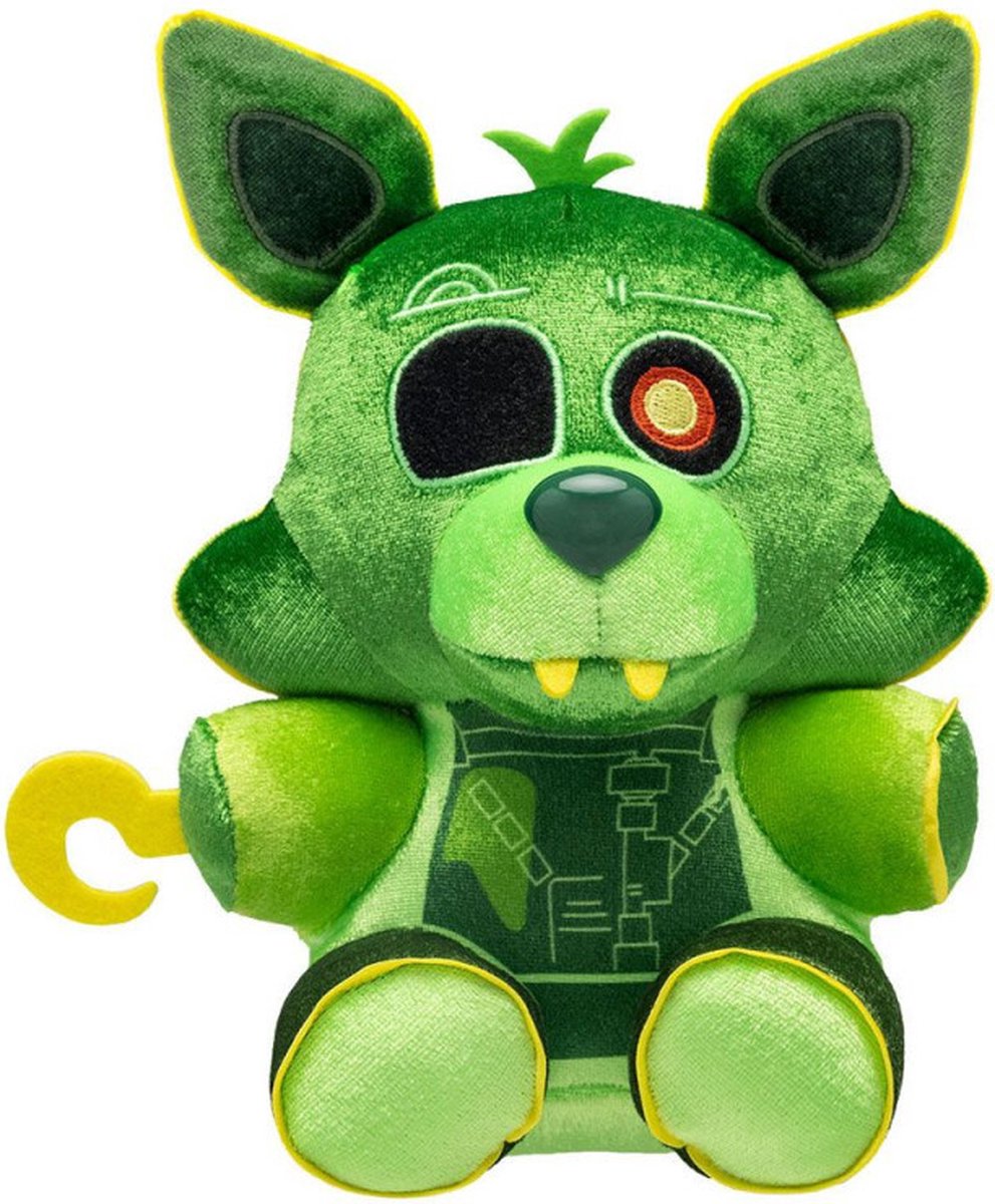 Five Nights at Freddys: Radioactive Foxy Glow in the Dark PLUCHE