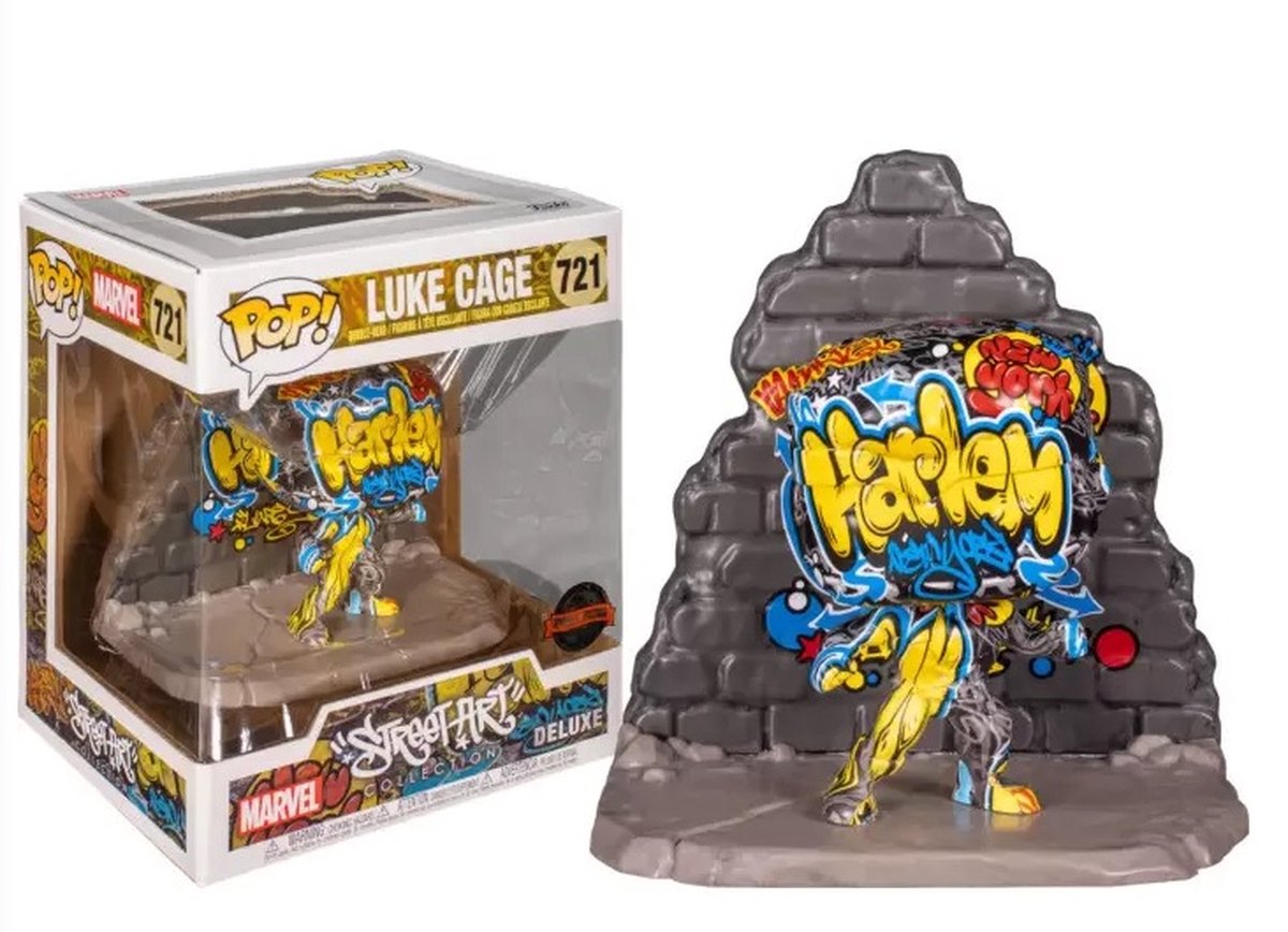  ! POP - DELUXE Exclusive Marvel - Luke Cage Graffiti (52711)