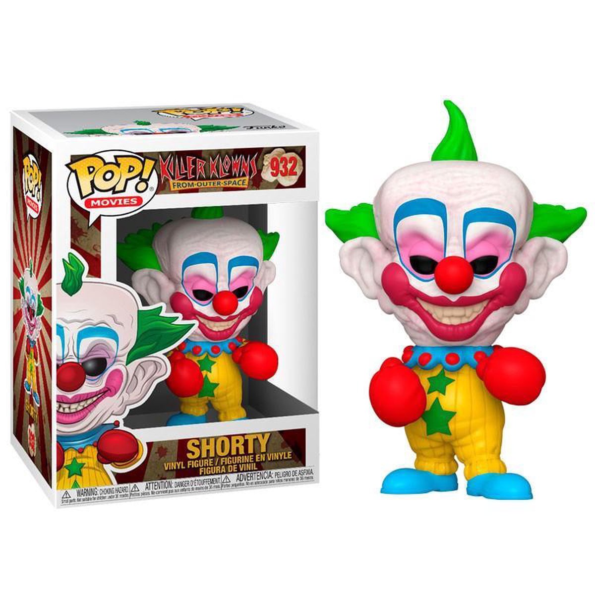  ! POP - VINYL - Killer Klowns from Outer Space - Shorty (44146)