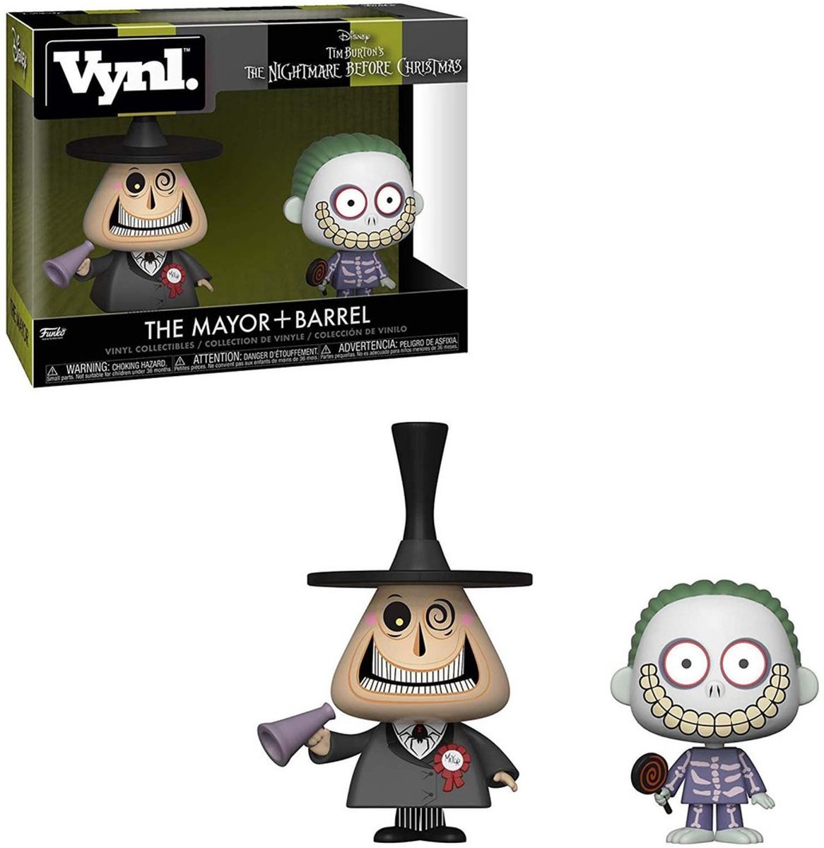   / Vynl - The Mayor & Barrel (The Nightmare Before Christmas) 2-pack