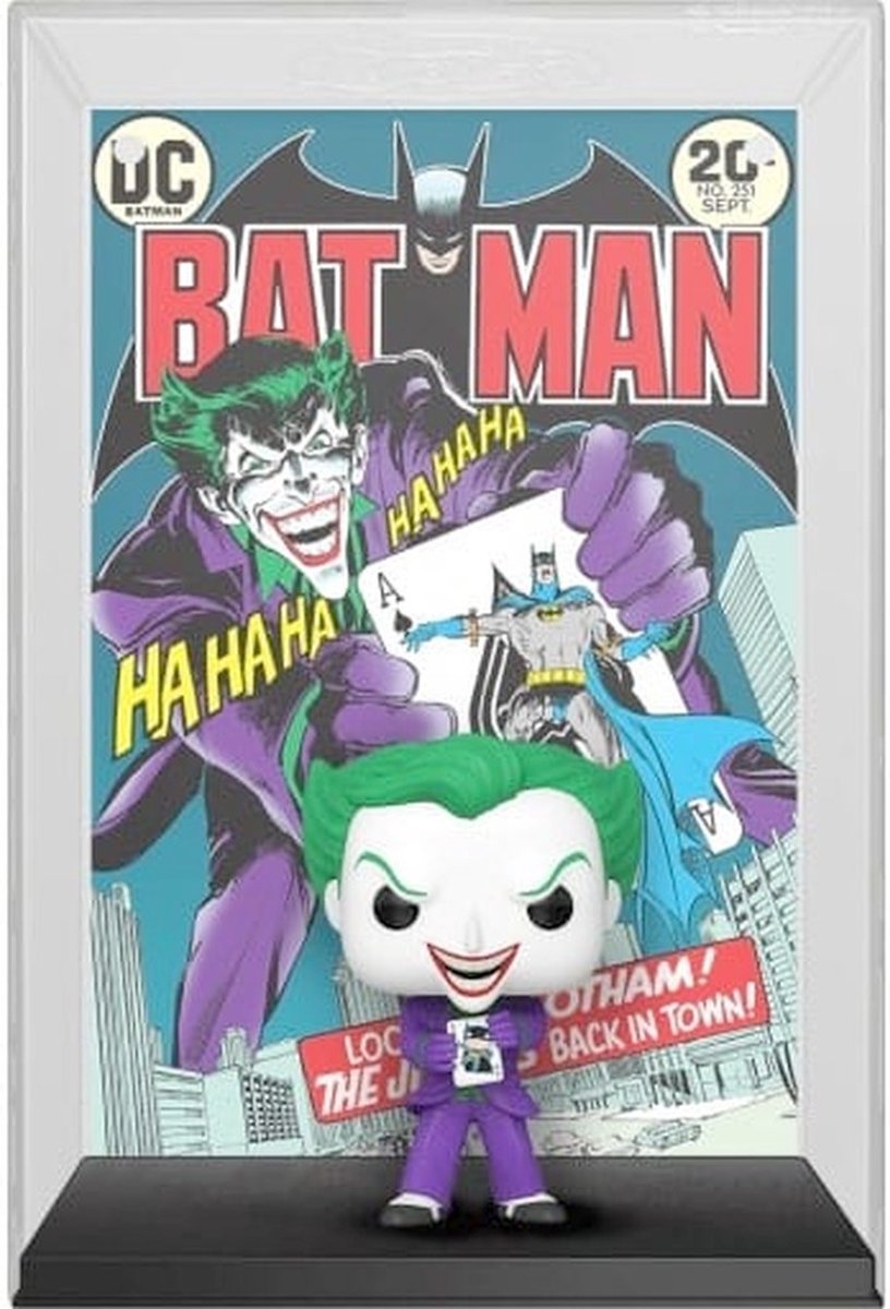  Batman - POP! Comic Cover Joker - Back in Town 9 cm Verzamelfiguur - Multicolours
