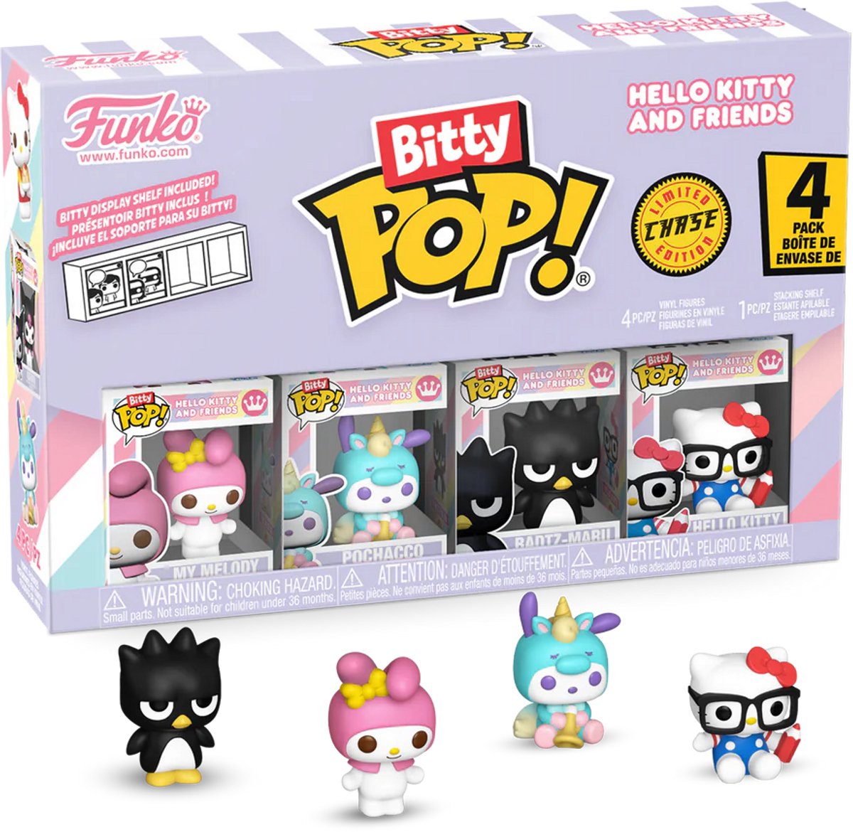   Bitty Pop! - Hello Kitty and Friends - My Melody / Pochacco / Badtz-Maru / Random Chase
