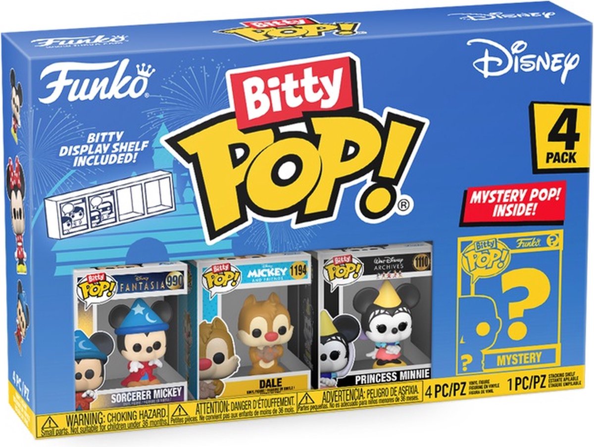   Bitty Pop! 4-Pack: Disney Classic