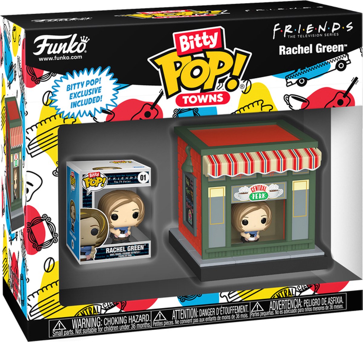   Bitty Towns Pop! Friends - Rachel Green and Central Perk
