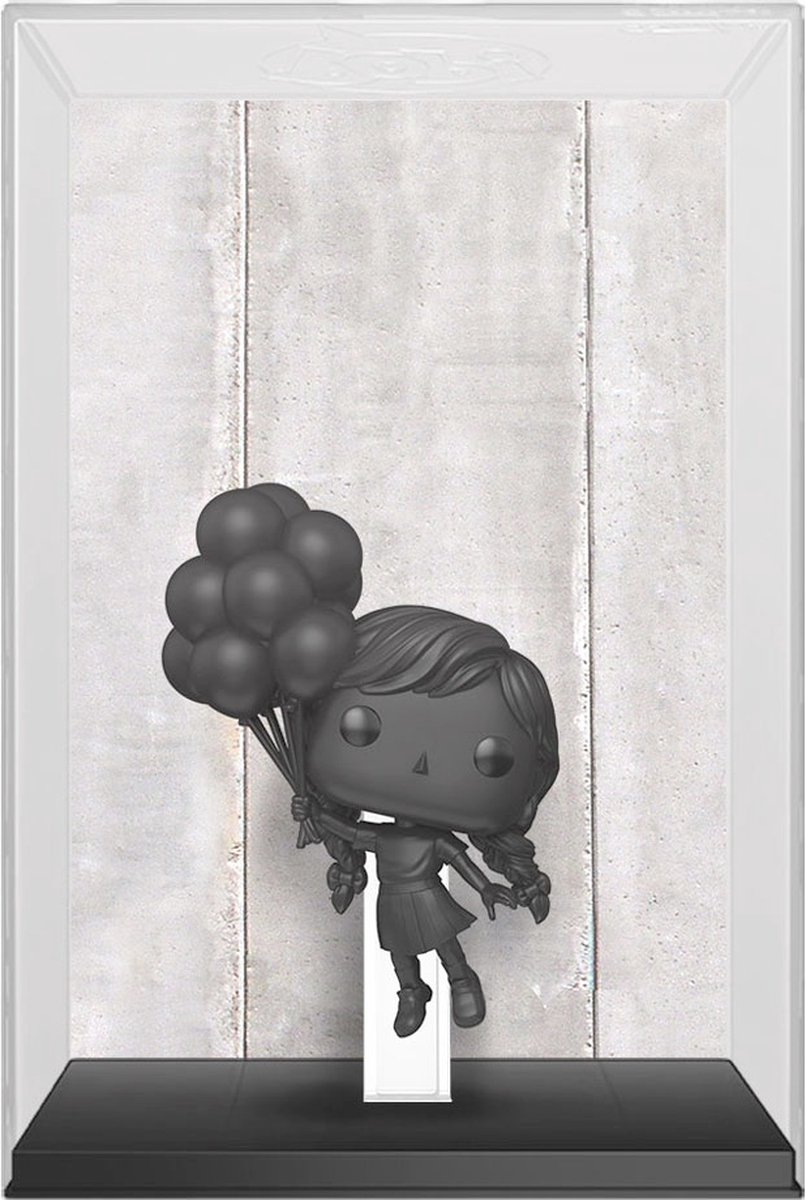   Brandalised Verzamelfiguur Art Cover POP! Flying Balloon Girl 9 cm Zwart