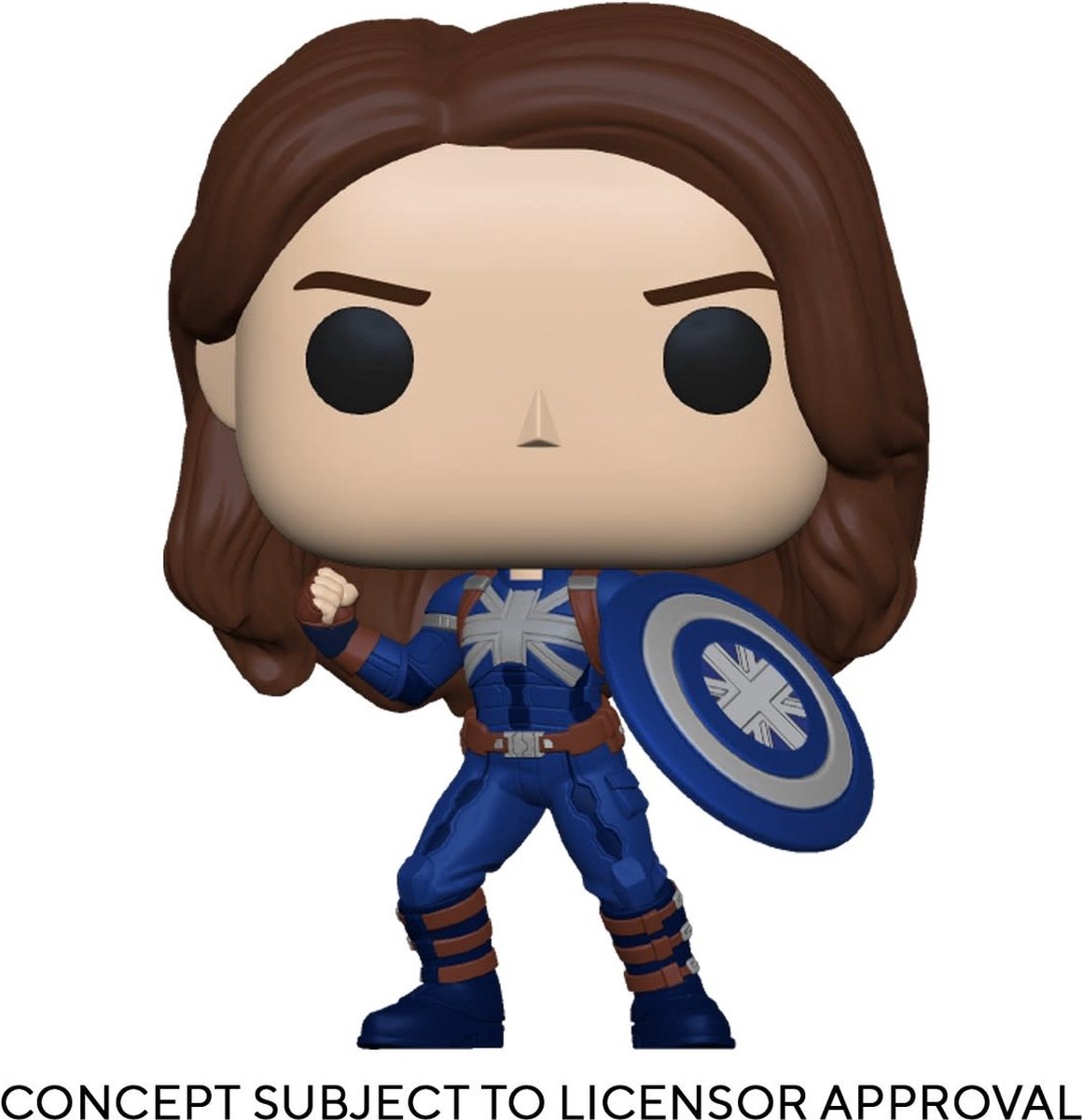   Captain Carter (Stealth) -   Pop! Marvel - What if...? Figuur - 9cm