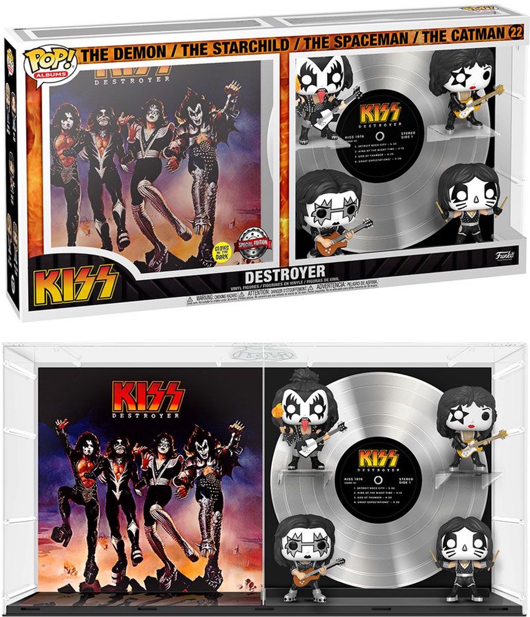 Funko Destroyer - Funko Pop! Albums Deluxe - KISS Figuur