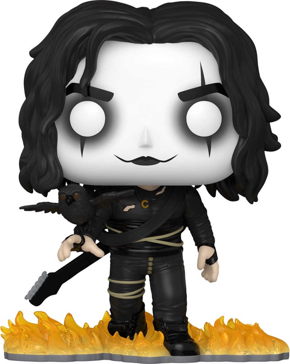   Eric Draven met Crow -   Pop! - The Crow Figuur - 9cm