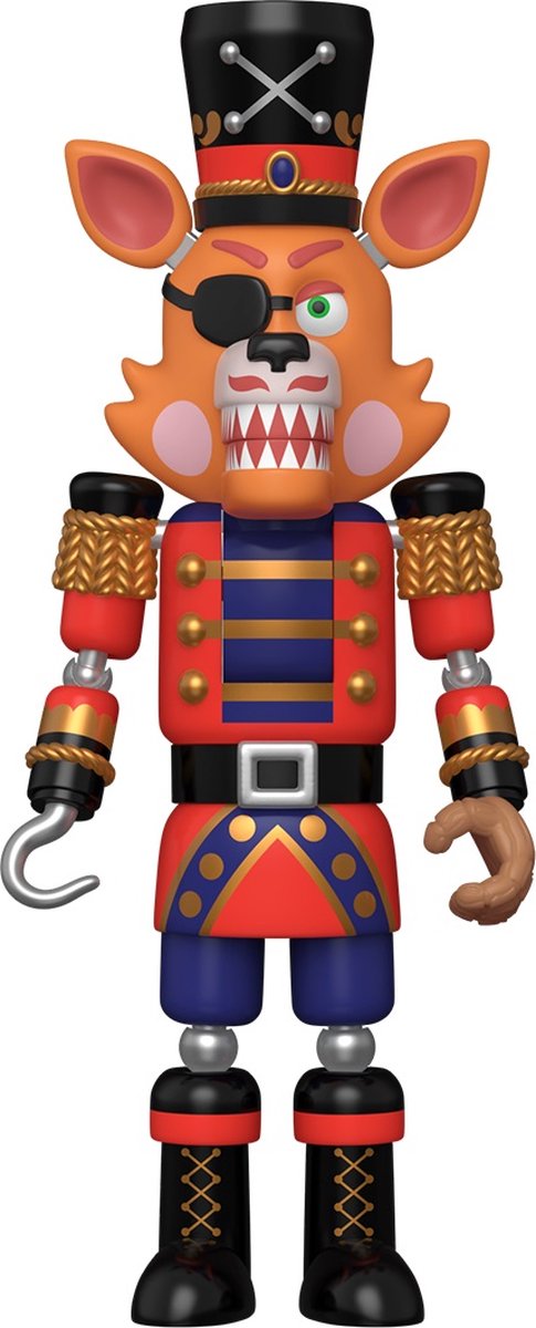   Five Nights At Freddys - Action Figure Foxy Nutcracker 13 cm Verzamelfiguur - Multicolours