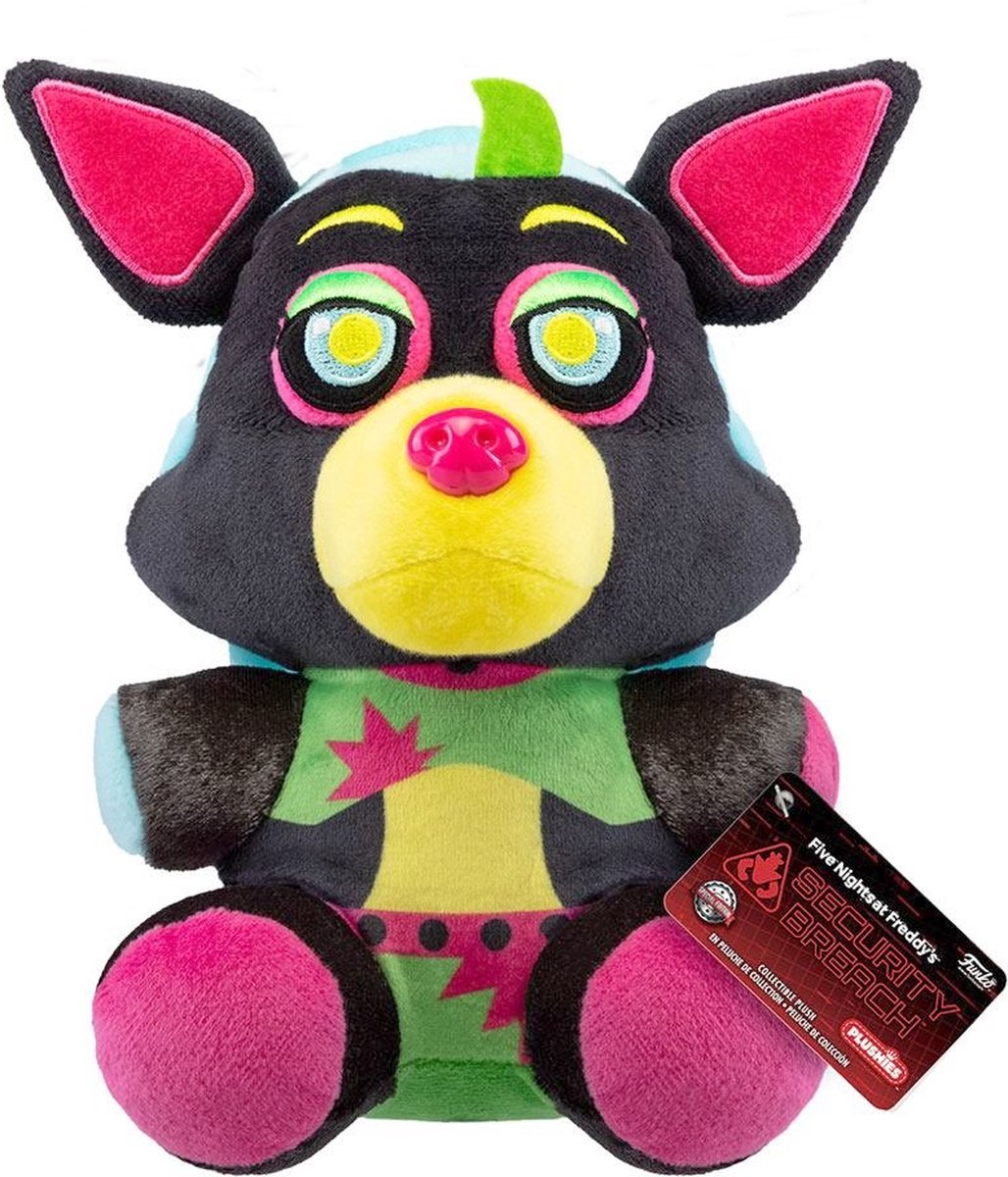   Five Nights at Freddy?s Pluche knuffel Security Breach Roxanne Wolf 18 cm Multicolours