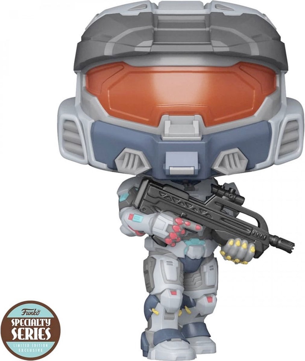 Funko Halo Verzamelfiguur Halo Infinite POP! Games Mark VII With Weapon Specialty Series 9 cm Multicolours