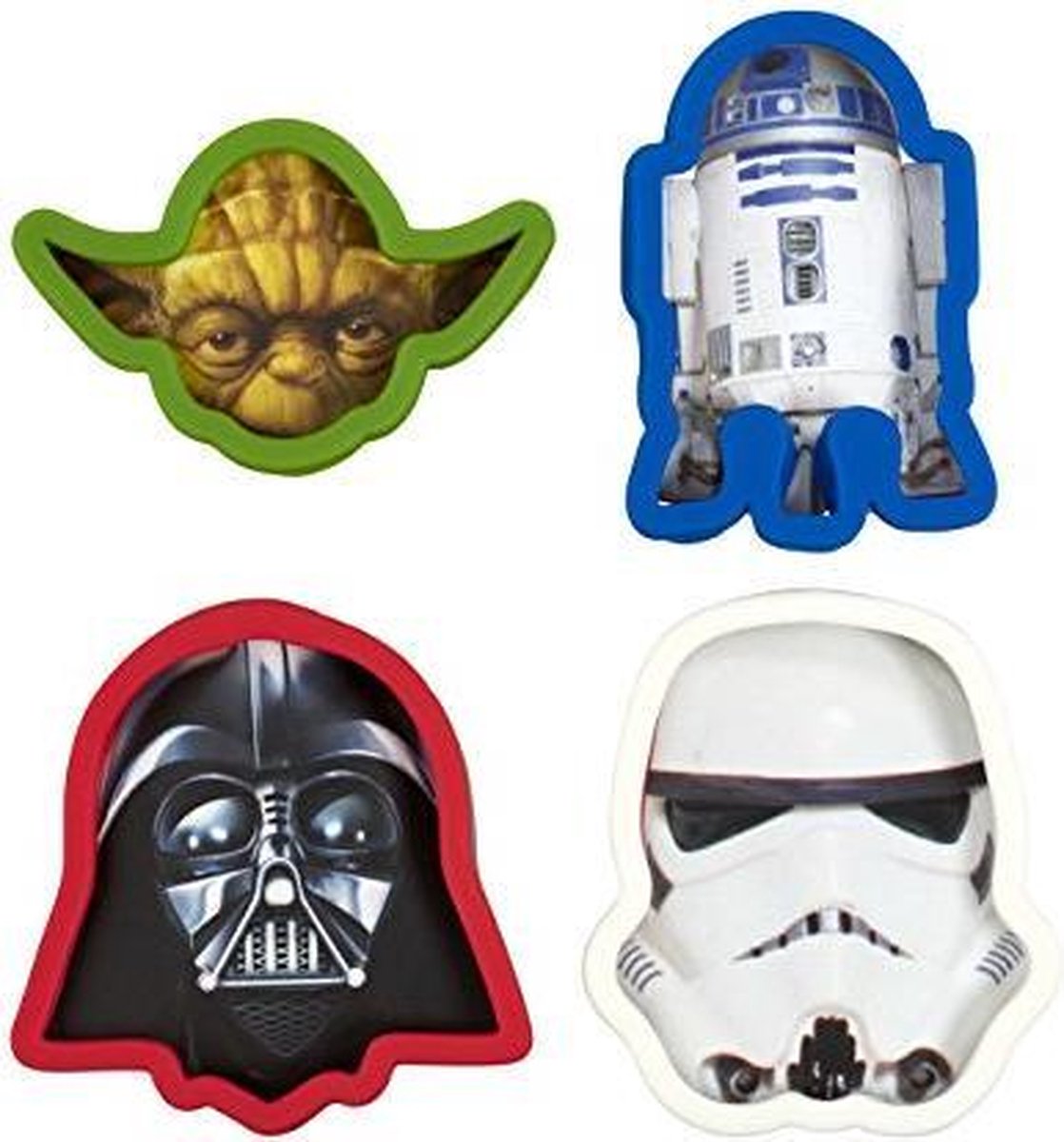 Funko Homewares - Star Wars Koekvormpjes (4 pack)