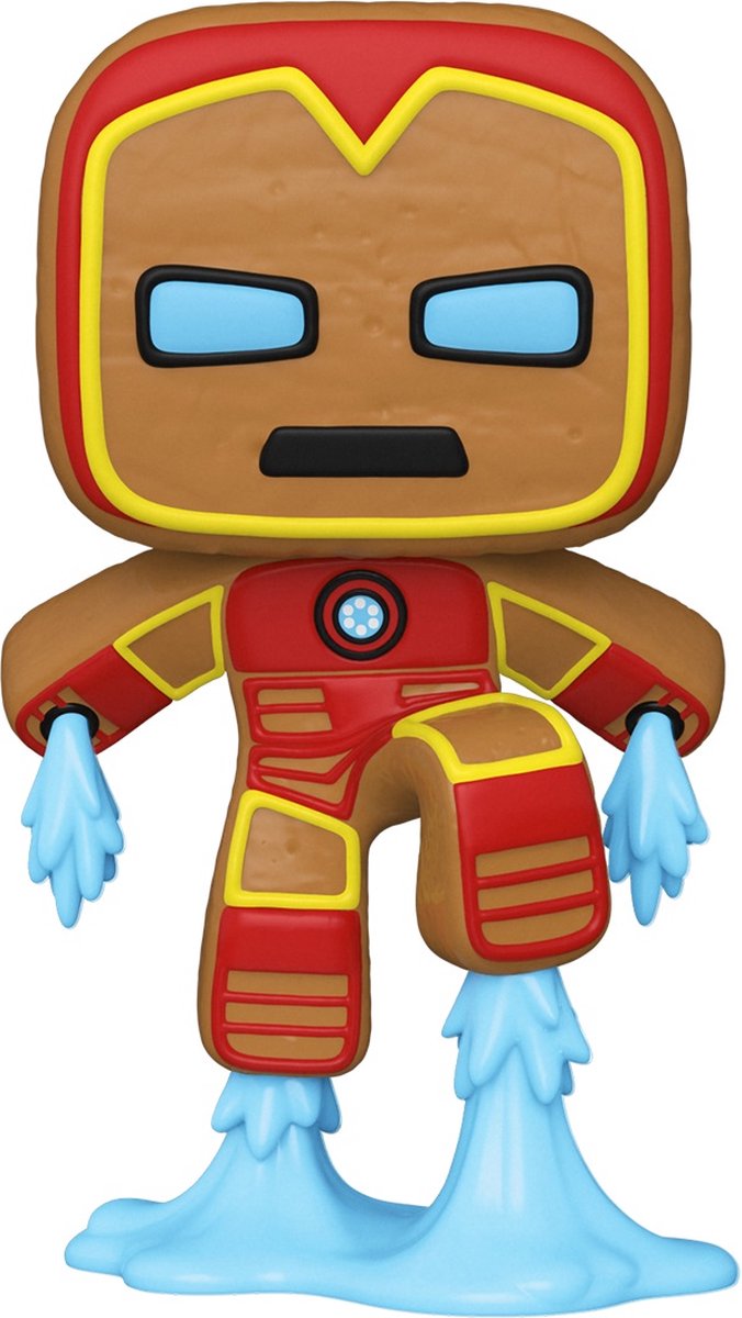   Iron Man Verzamelfiguur Pop! Vinyl - Marvel Holiday Gingerbread Multicolours