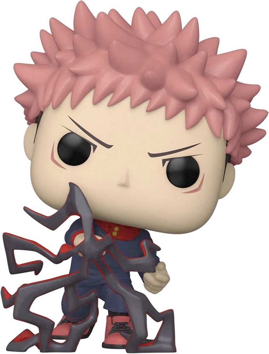   Itadori (Black Flash) -   Pop! - Jujutsu Kaisen Figuur - 9cm