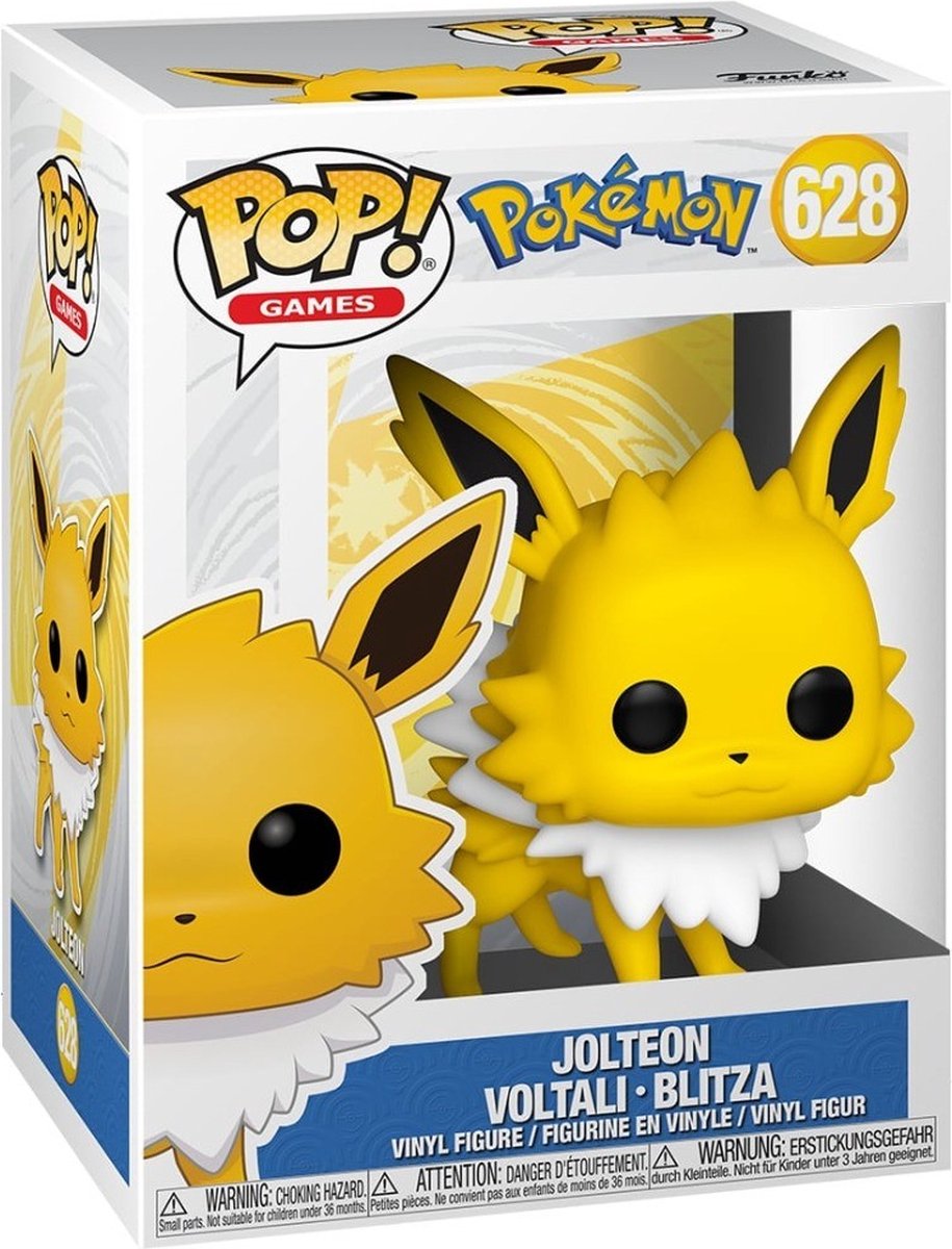   Jolteon -   Pop! Games - Pokemon Figuur  - 9cm