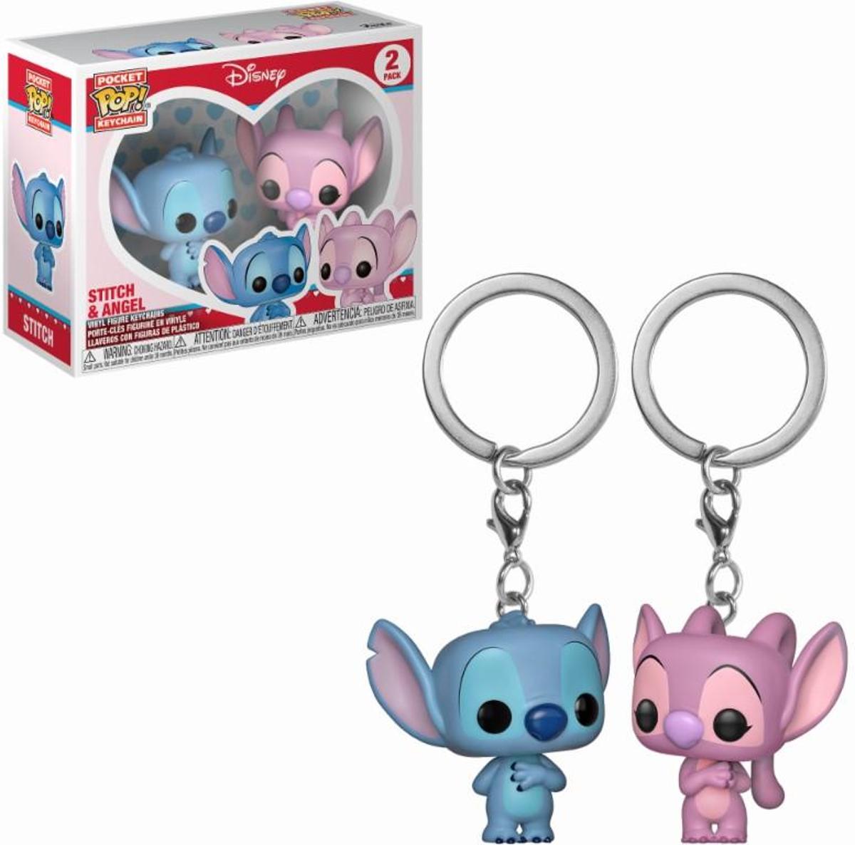   Keychains 2-pack Stitch & angel