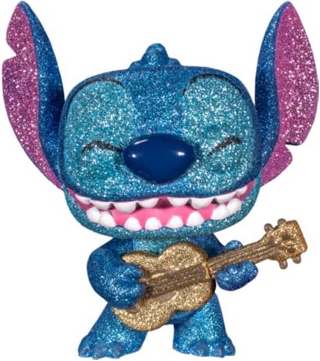   Lilo & Stitch Stitch with Ukulele Diamond Glitter Pop