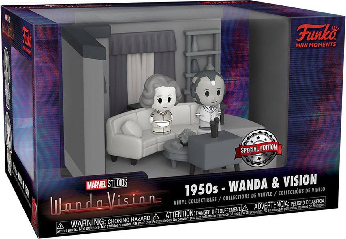   Mini Moment: WandaVision Vinyl Figure Set LR 50s