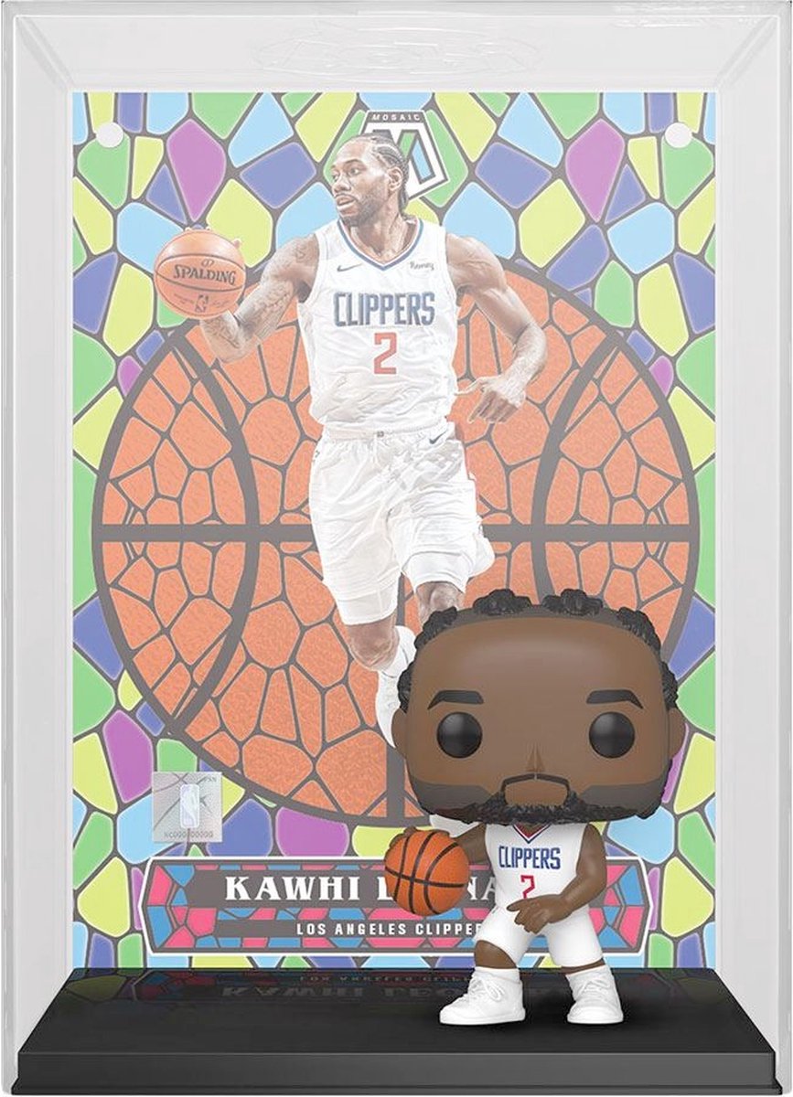  NBA - POP! Trading Cards Kawhi L (Mosaic) 9 cm Verzamelfiguur - Multicolours