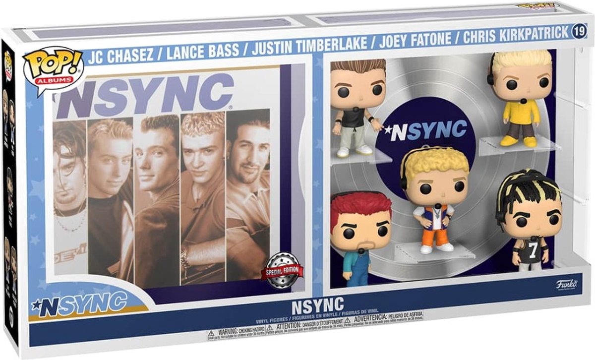   NSYNC -   Pop! Albums Deluxe - NSYNC Figuur