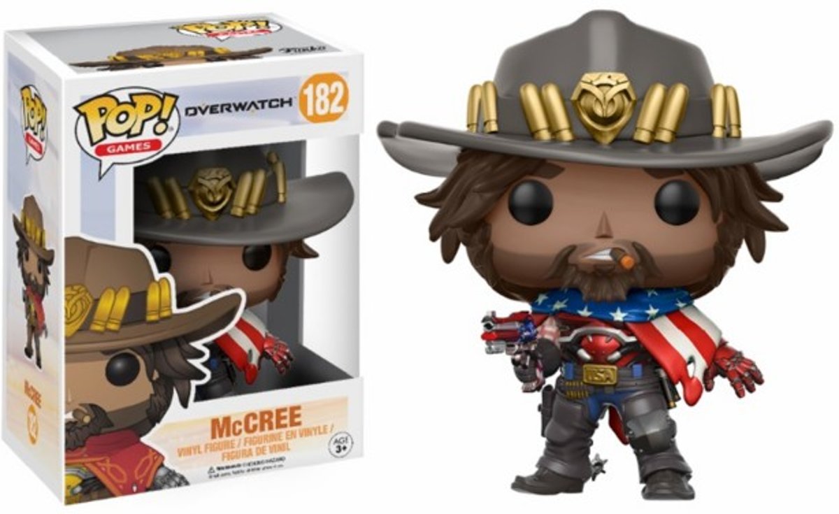   Overwatch McCree USA flag limited edition
