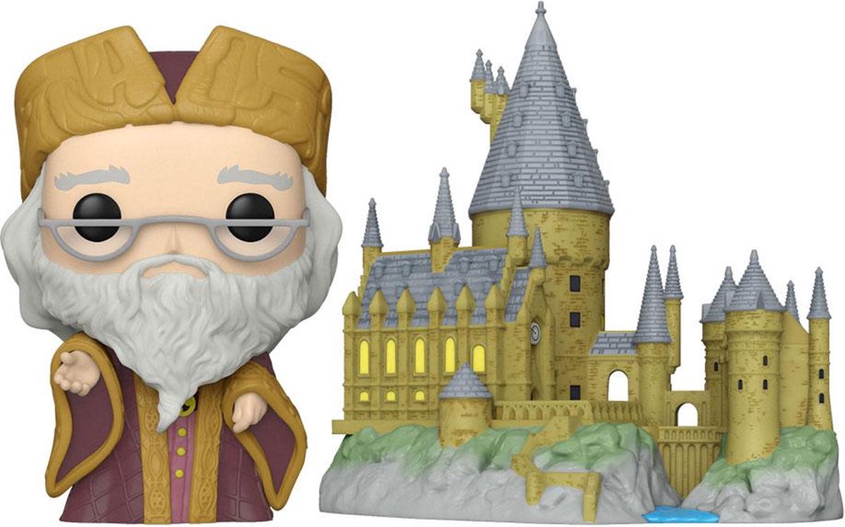   POP! - Harry Potter: Town - Dumbledore with Hogwarts