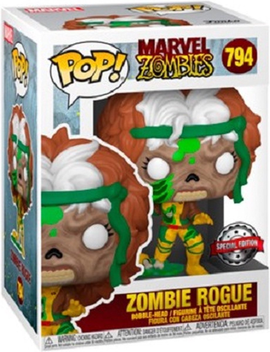   POP! - Marvel zombies - Rogue nr.794 - special edition - kunststof - 10cm