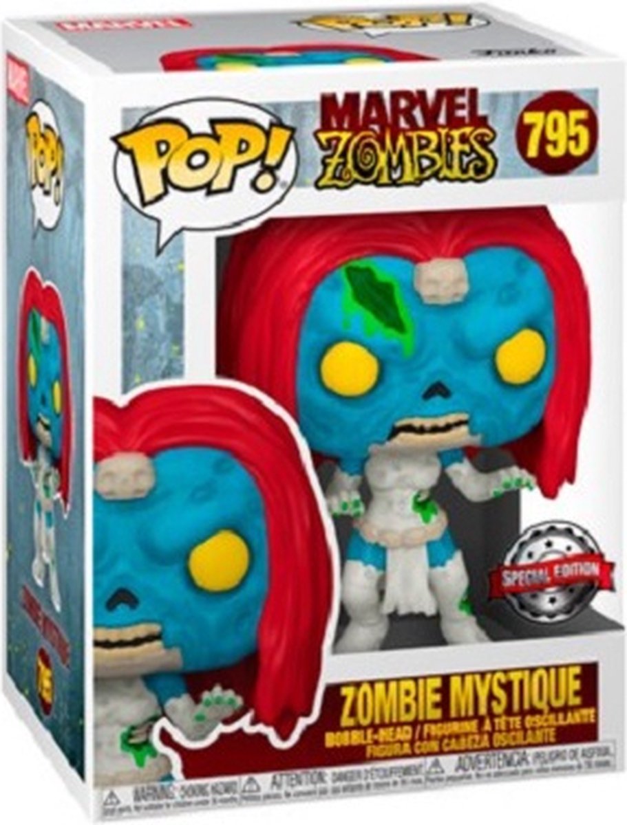   POP! - Marvel zombies - zombie Mystique - special edition - nr.795