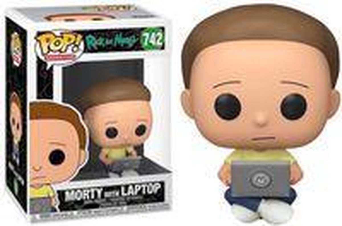   POP! Animation Rick & Morty Morty with Laptop SE