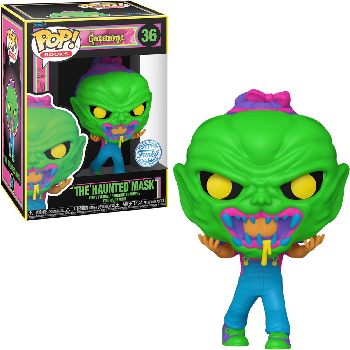   POP! Books: Goosebumps - The Haunted Mask (Blacklight) 36 Exclusive