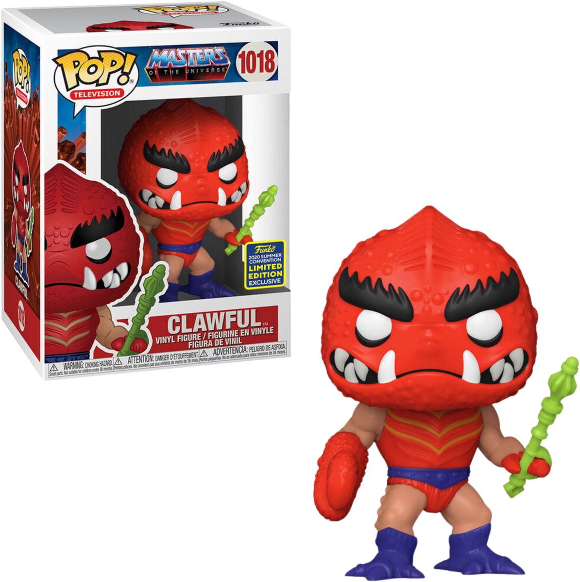   POP! Clawful 1018 Masters of the Universe SDCC 2020 Exclusive LE