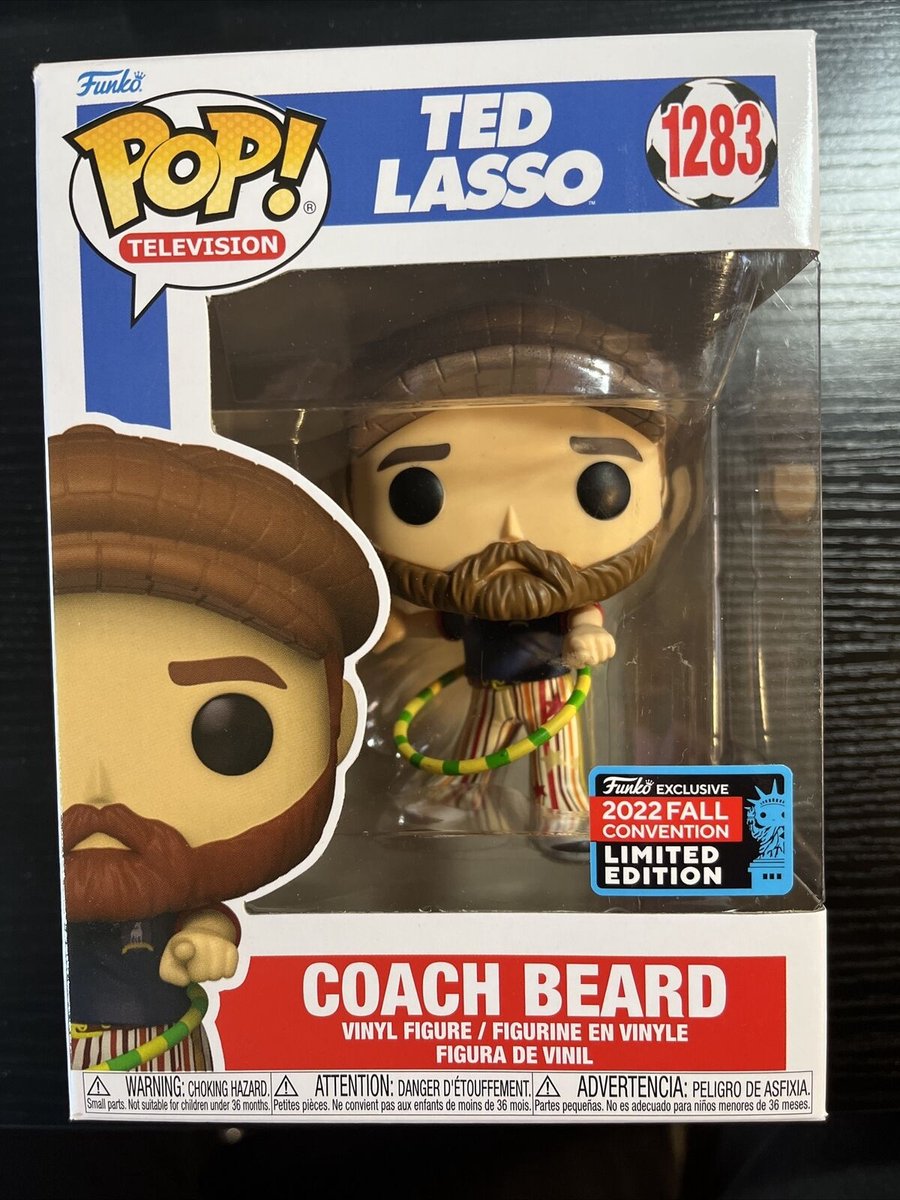   POP! Coach Beard -Ted Lasso NYCC 2022 Exclusive LE