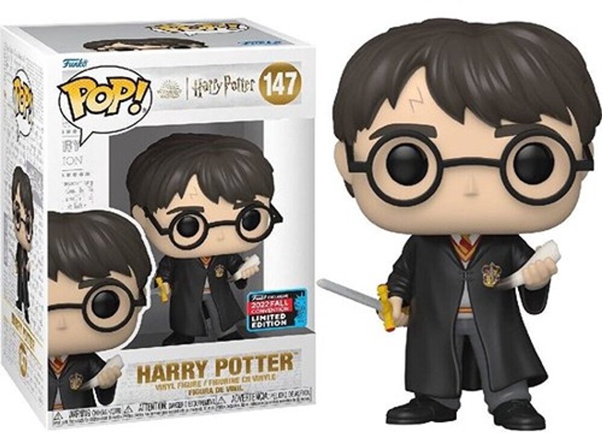  POP! Harry Potter with Basilisk Fang - 147 - 2022 Fall Convention Limited Edition