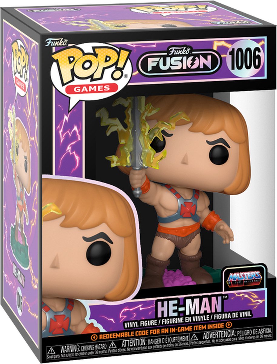   POP! Masters of the Universe Animation Vinyl Figures He-Man 9cm