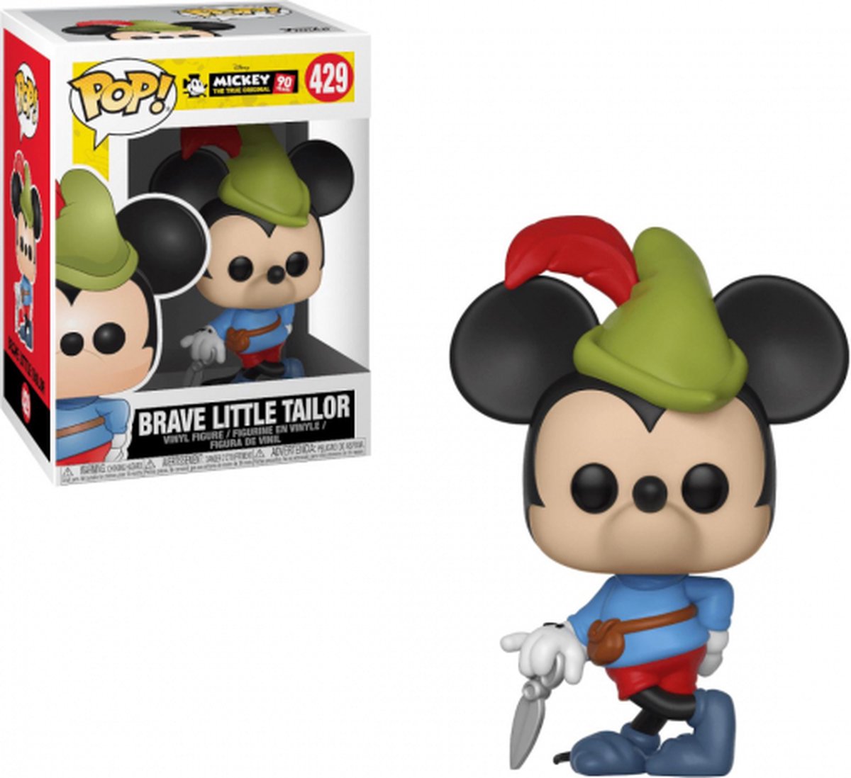   POP! Mickey True Original 90 years - Brave Little Tailor (429)