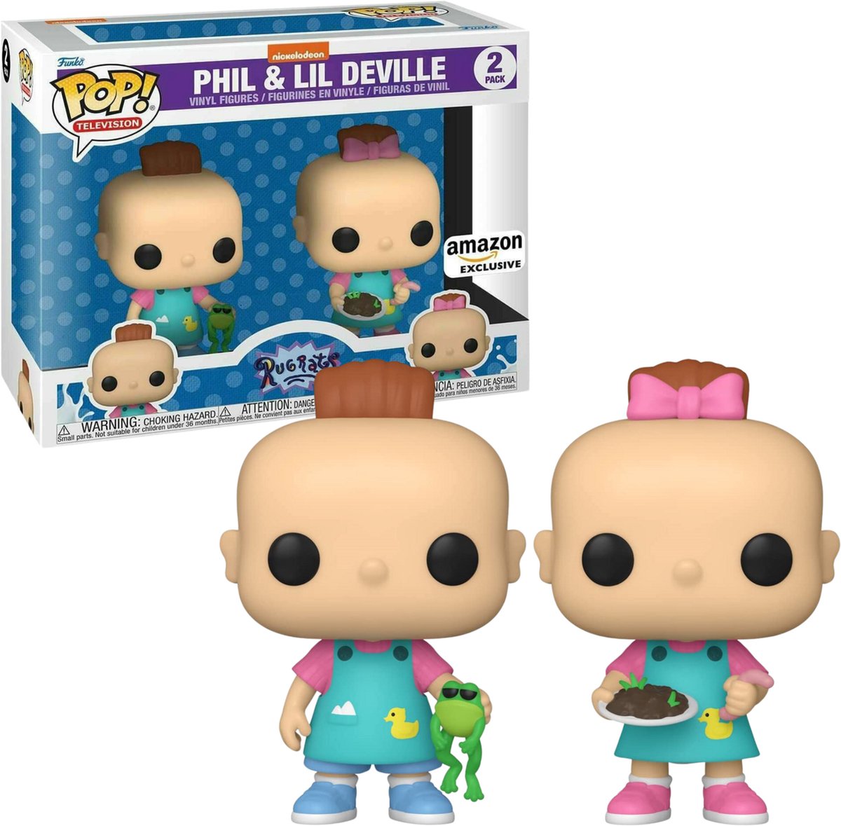  POP! Phil & Lil Deville 2-Pack Rugrats Amazon Exclusive