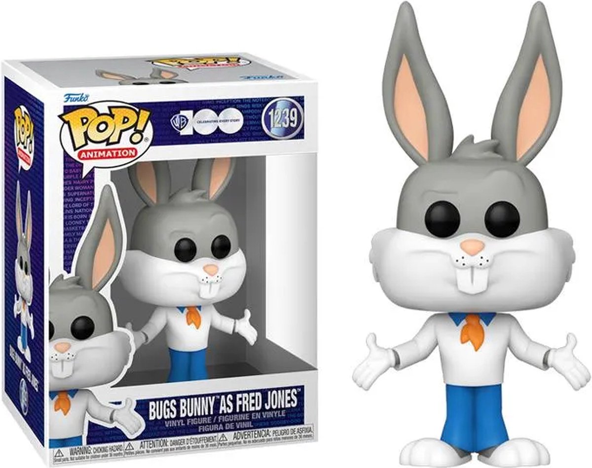   POP! Pop Animation - Bugs Bunny as Fred Jones 1239