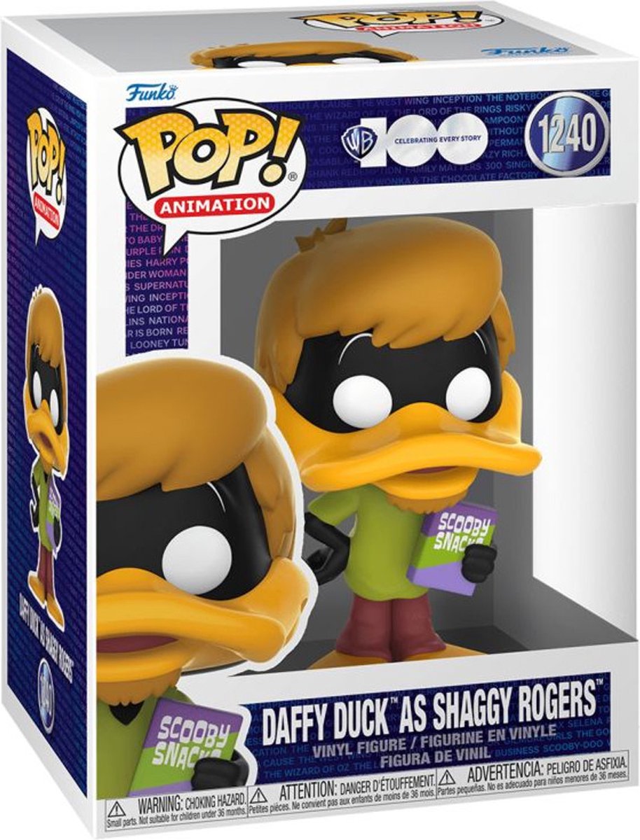   POP! Pop Animation - Daffy Duck as Shaggy Rogers 1240