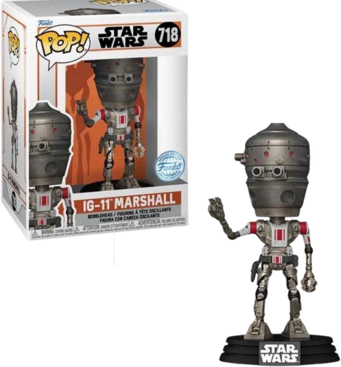   POP! Star Wars - The Mandalorian S10 - Marshal 718 Exclusive