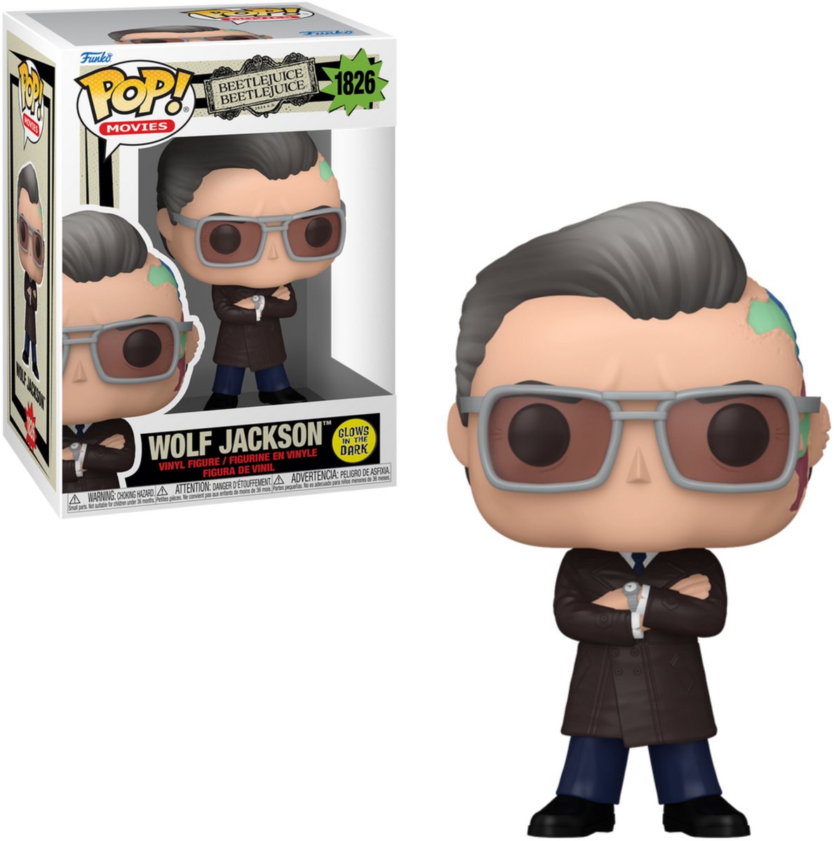   POP! Wolf Jackson (Glow) 1826 BEETLEJUICE