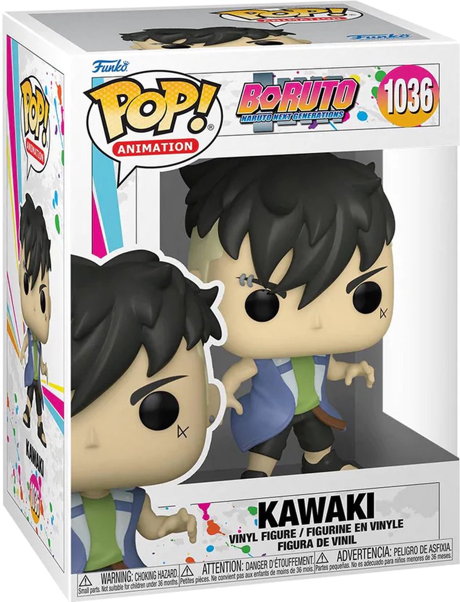 Funko POP Animation 1036 Kawaki Boruto Naruto next Generation GITD Glow in the Dark Special Edition