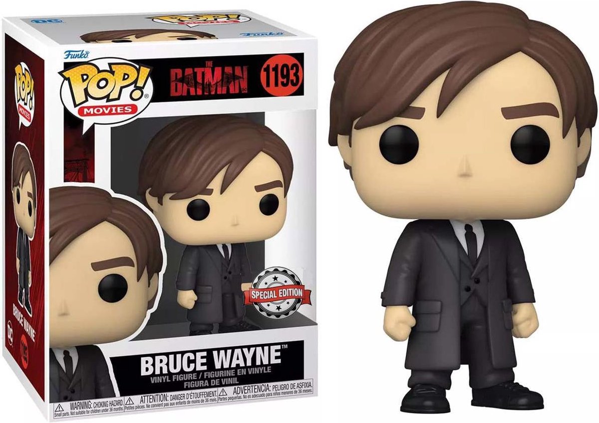   POP Movies 1193 Bruce Wayne The Batman Special Edition