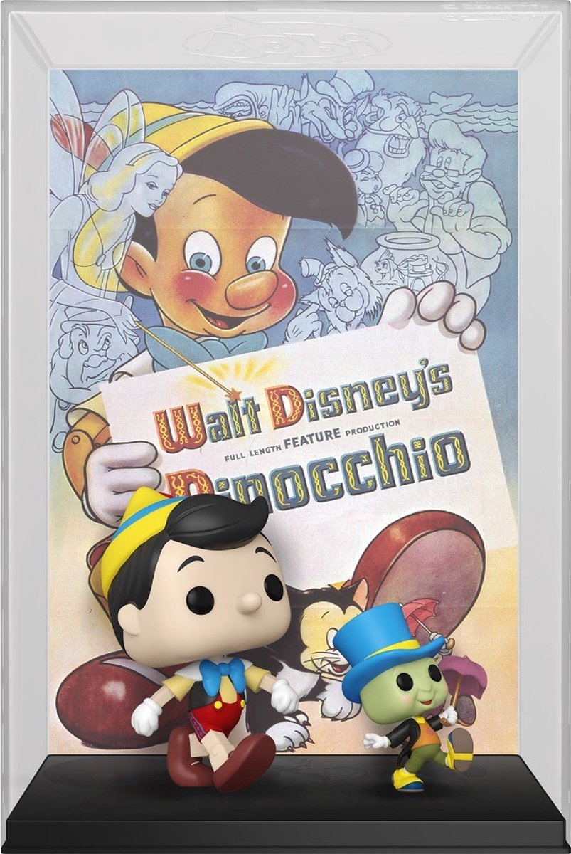   Pinocchio -   Pop Movie Poster - Disney Figuur